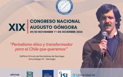 Colegio de Periodistas rinde homenaje a Augusto Góngora en su XIX Congreso Nacional