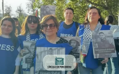 Periodista palestinos asesinados por hacer su trabajo