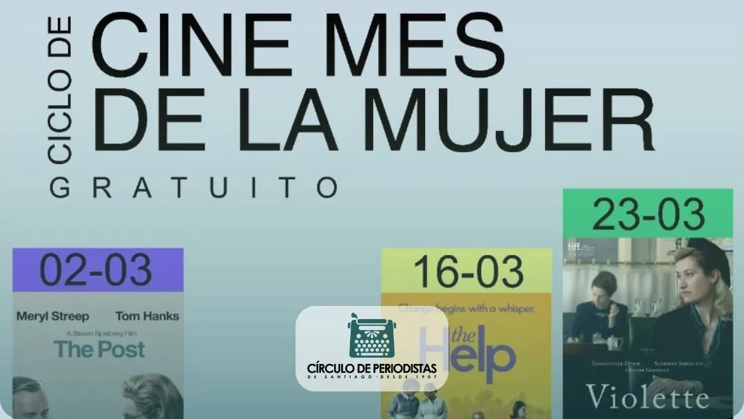 Marzo en clave de mujer: cine, memoria y diálogo en el Círculo de Periodistas