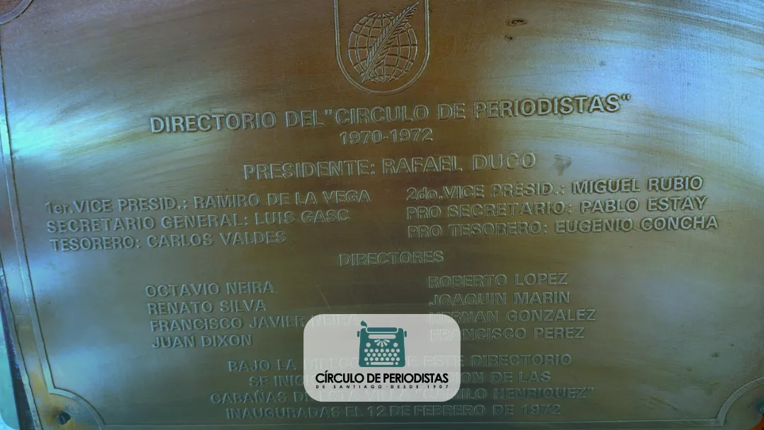 Siguiendo huellas imborrables de los periodistas en El Tabo